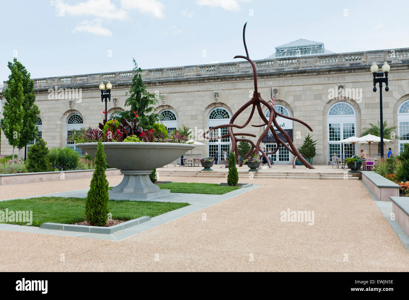 US Botanic Garden Conservatory - Washington, DC USA Stock Photo