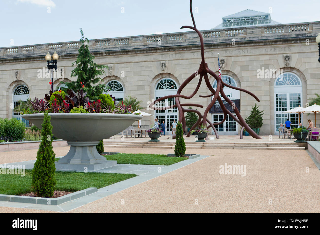 US Botanic Garden Conservatory - Washington, DC USA Stock Photo