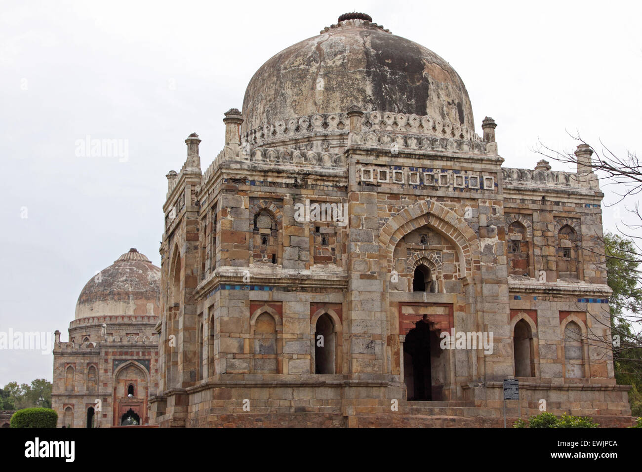 The 15th Century Bara Gumbad ( Meaning Big Dome ) Mausoleum In In Lodi ...