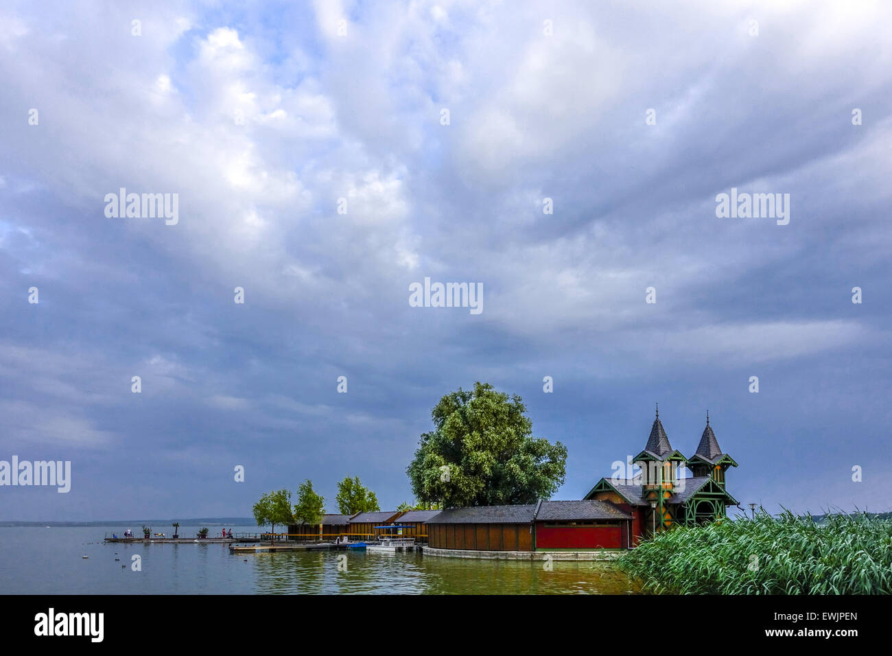 Keszthely, Balaton, Hungary, Western Hungary, lake Balaton Stock Photo