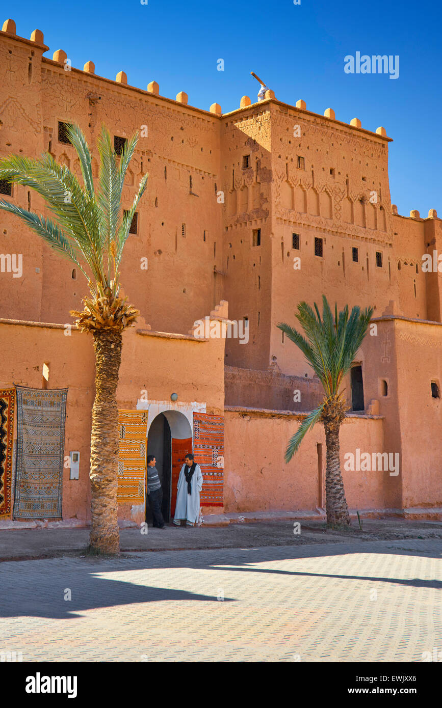 Kasbah of Taourirt, Ouarzazate, Morocco, Africa Stock Photo