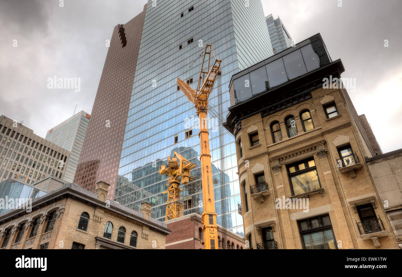Buildings Old and New Toronto Yonge Street Stock Photo - Alamy