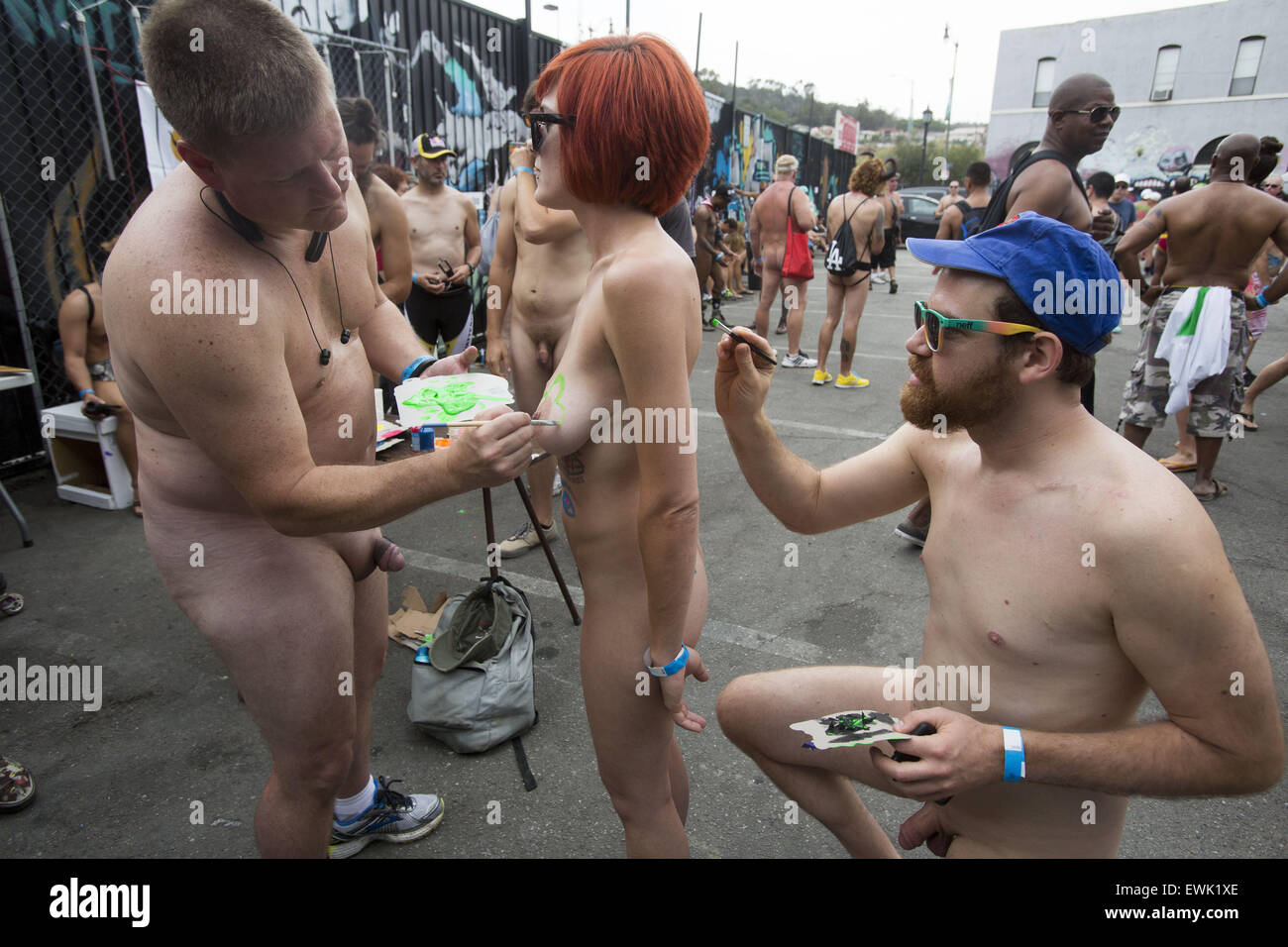 naked california bike ride Licked every drop out of her