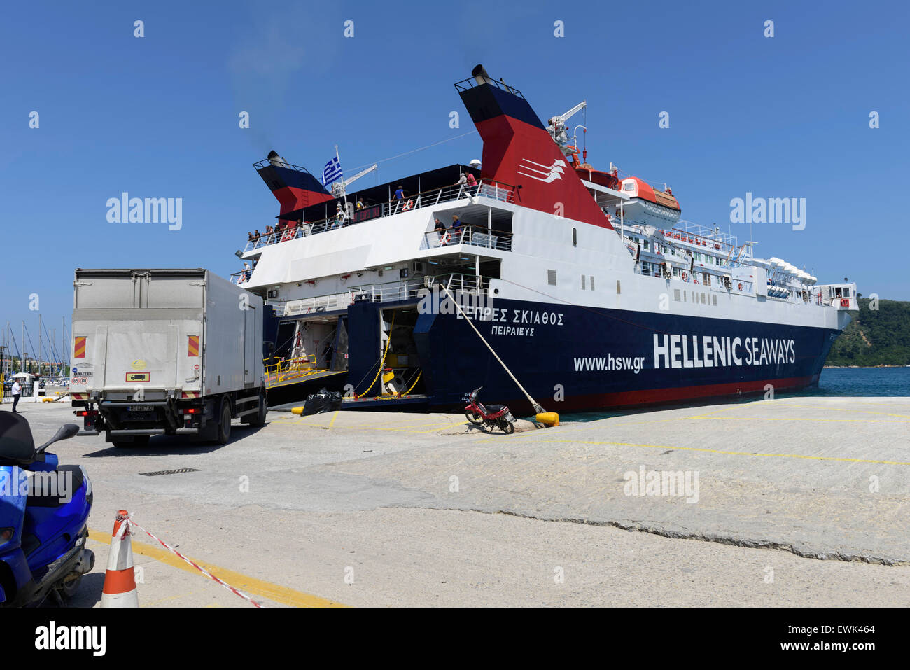 Hellenic seaways hi-res stock photography and images - Alamy