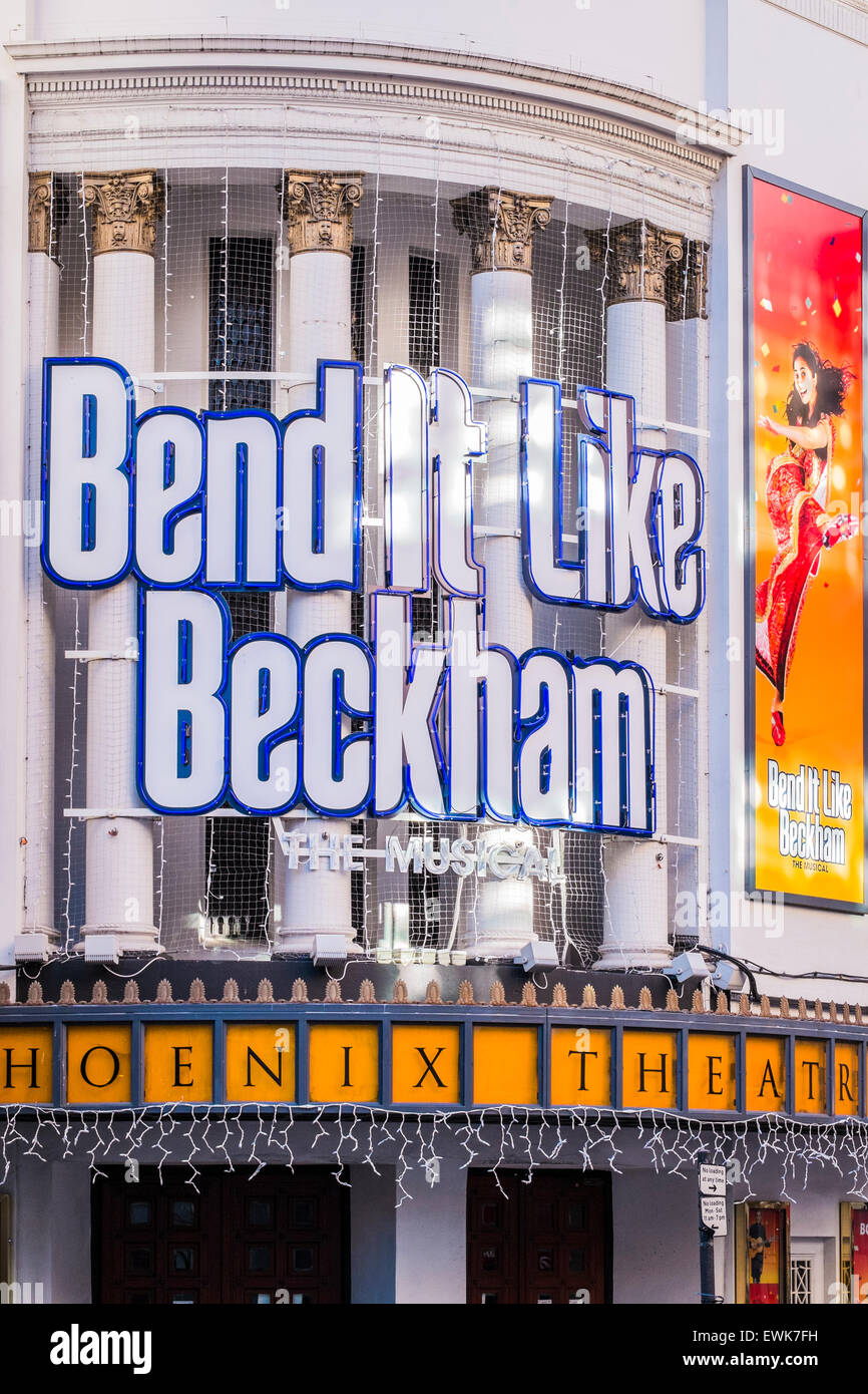 Bend it like Beckham Phoenix Theatre London, England, U.K. Stock Photo