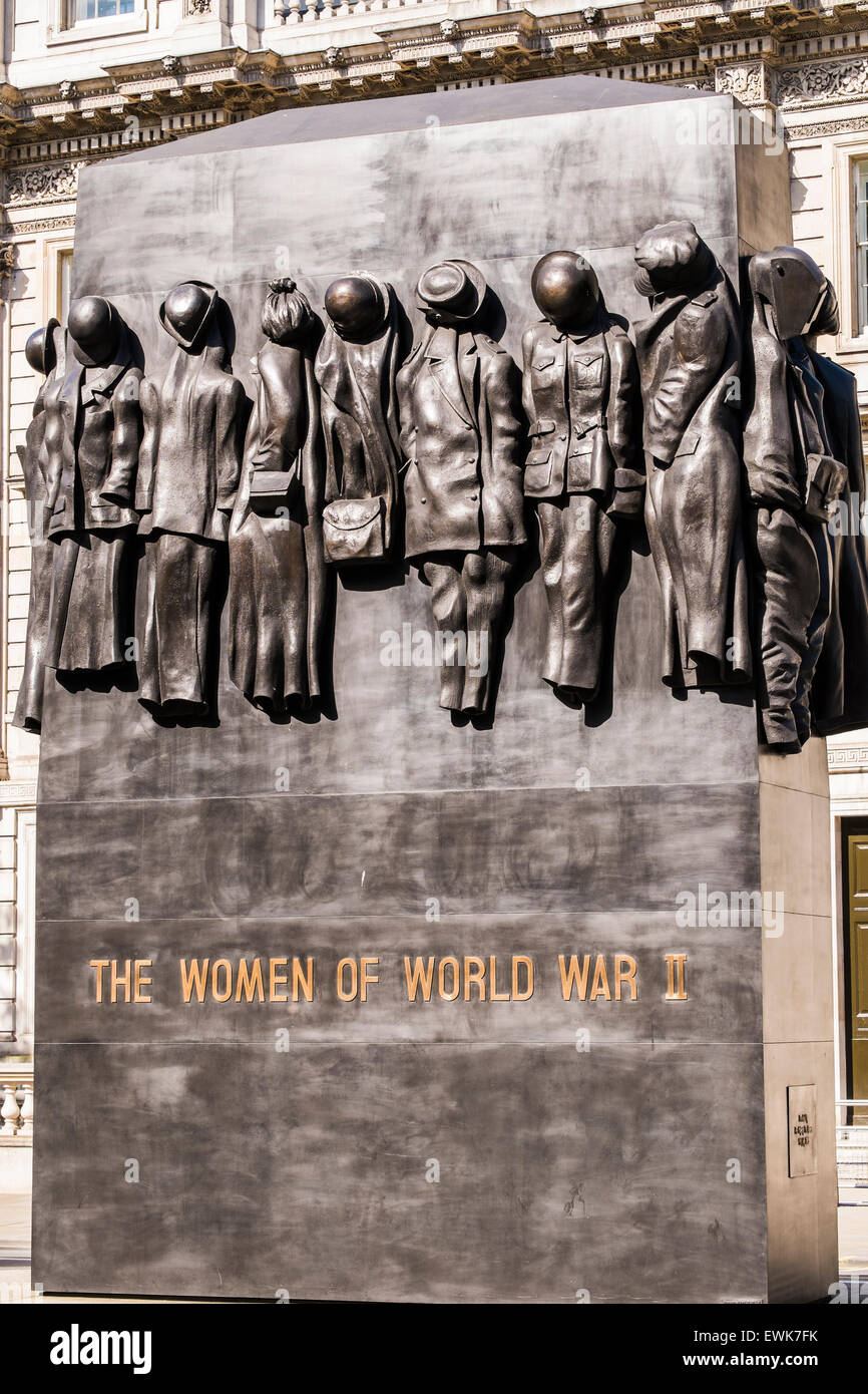 The Women of World War ll monument London, England, U.K Stock Photo - Alamy