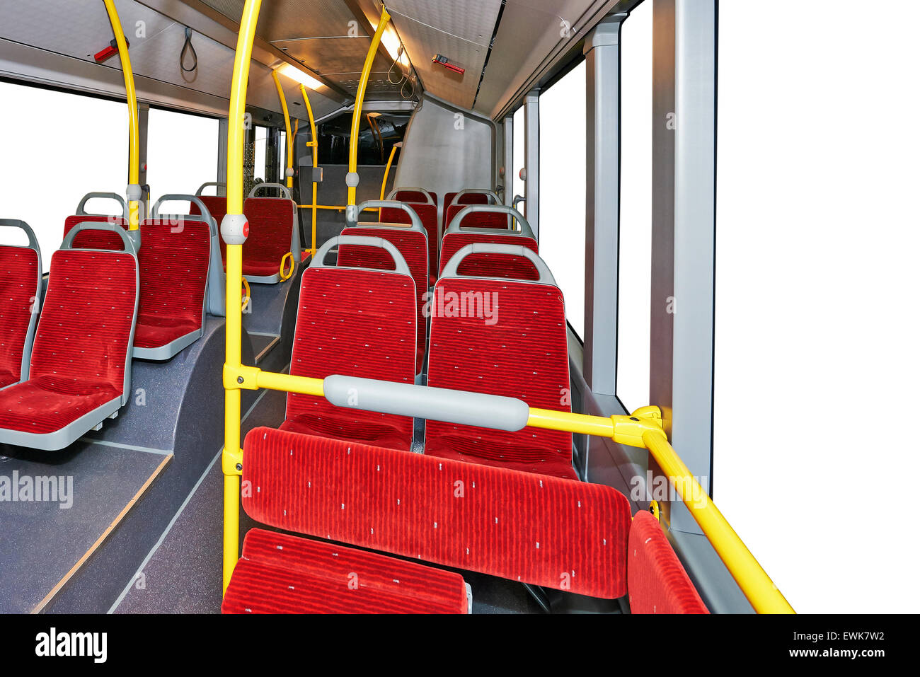 Red seat bus hi-res stock photography and images - Alamy