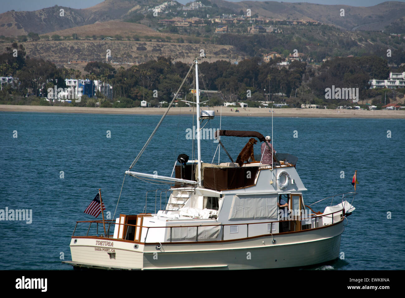 View from the Catalina Express ferry from Dana Point Stock Photo Alamy