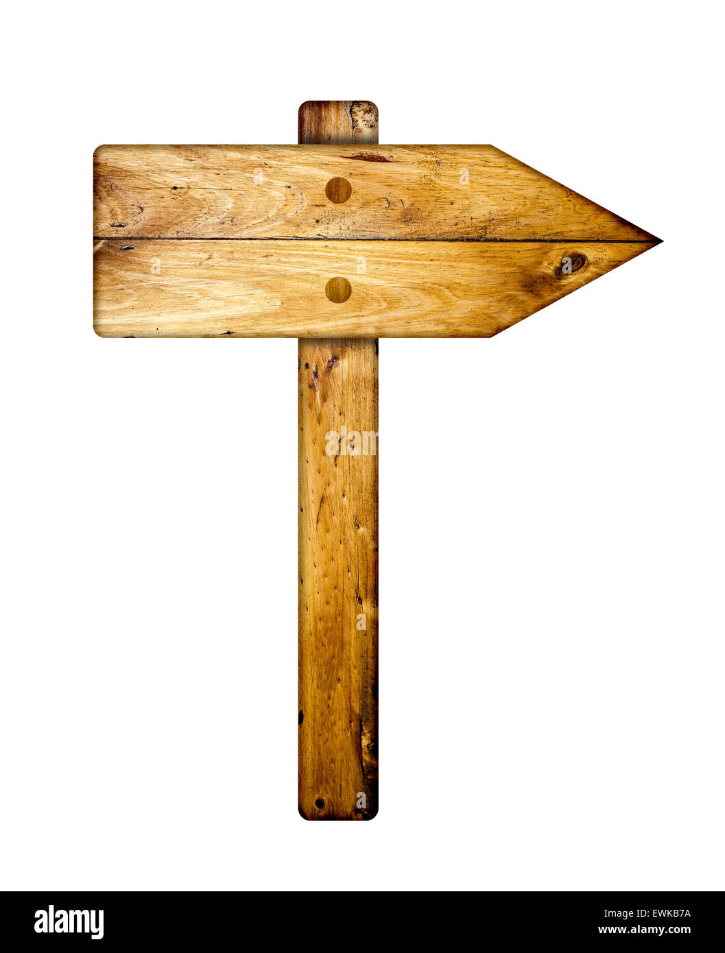 Wooden direction sign Stock Photo - Alamy