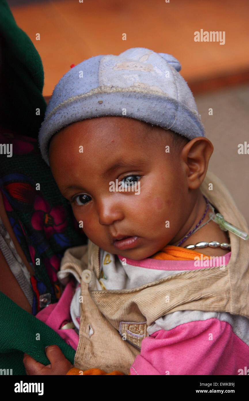 Ethiopian baby Stock Photo