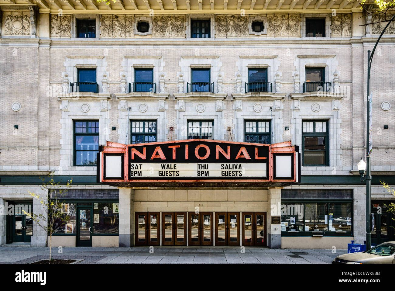 The National Theater, 708 East Broad Street, Richmond, Virginia Stock Photo
