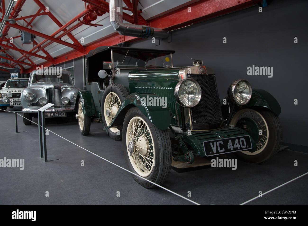 1929 Lea Francis Hyper vintage car at Coventry Transport Museum Stock Photo