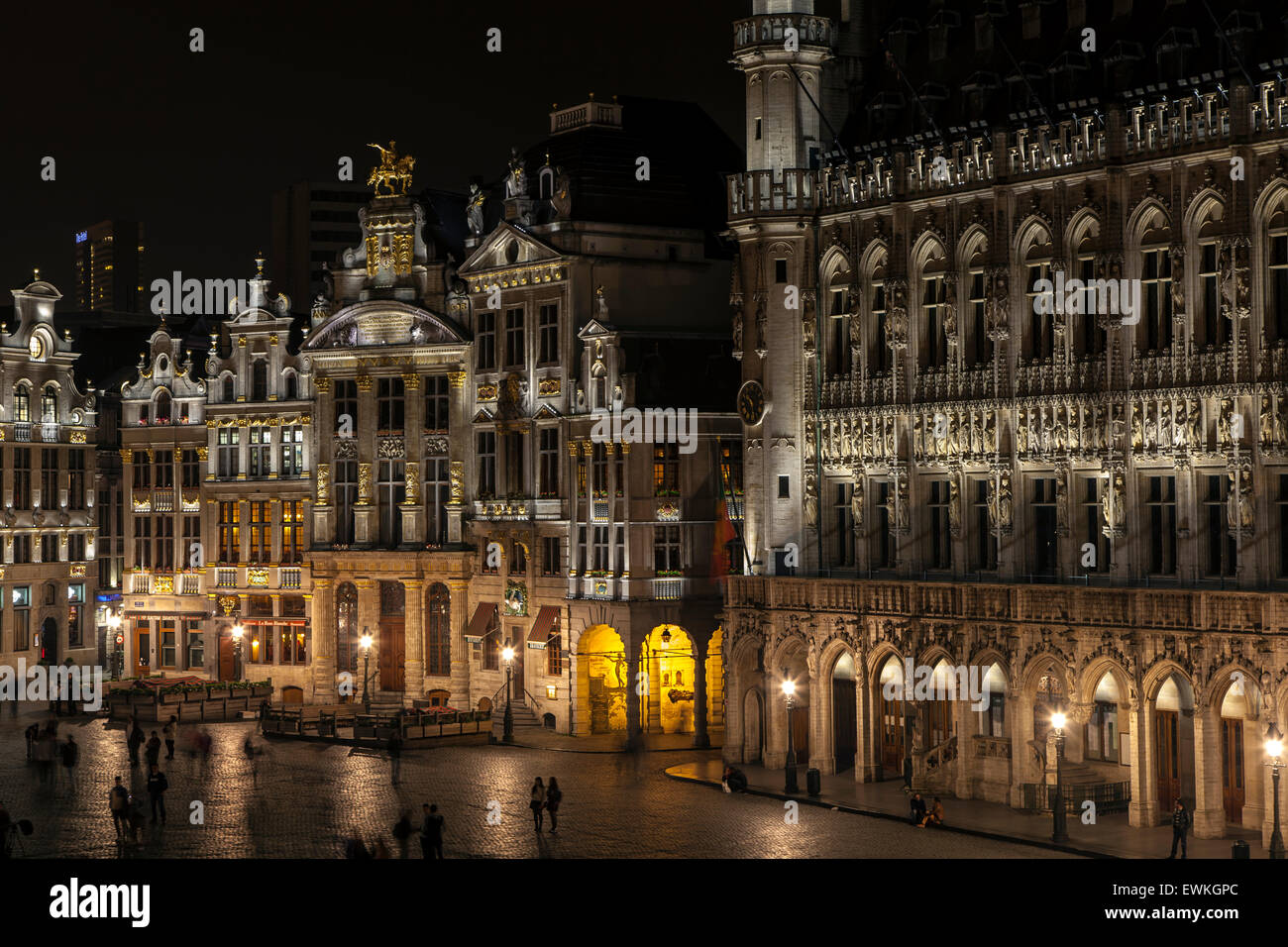 Grand Place, Brussels, Belgium. Stock Photo