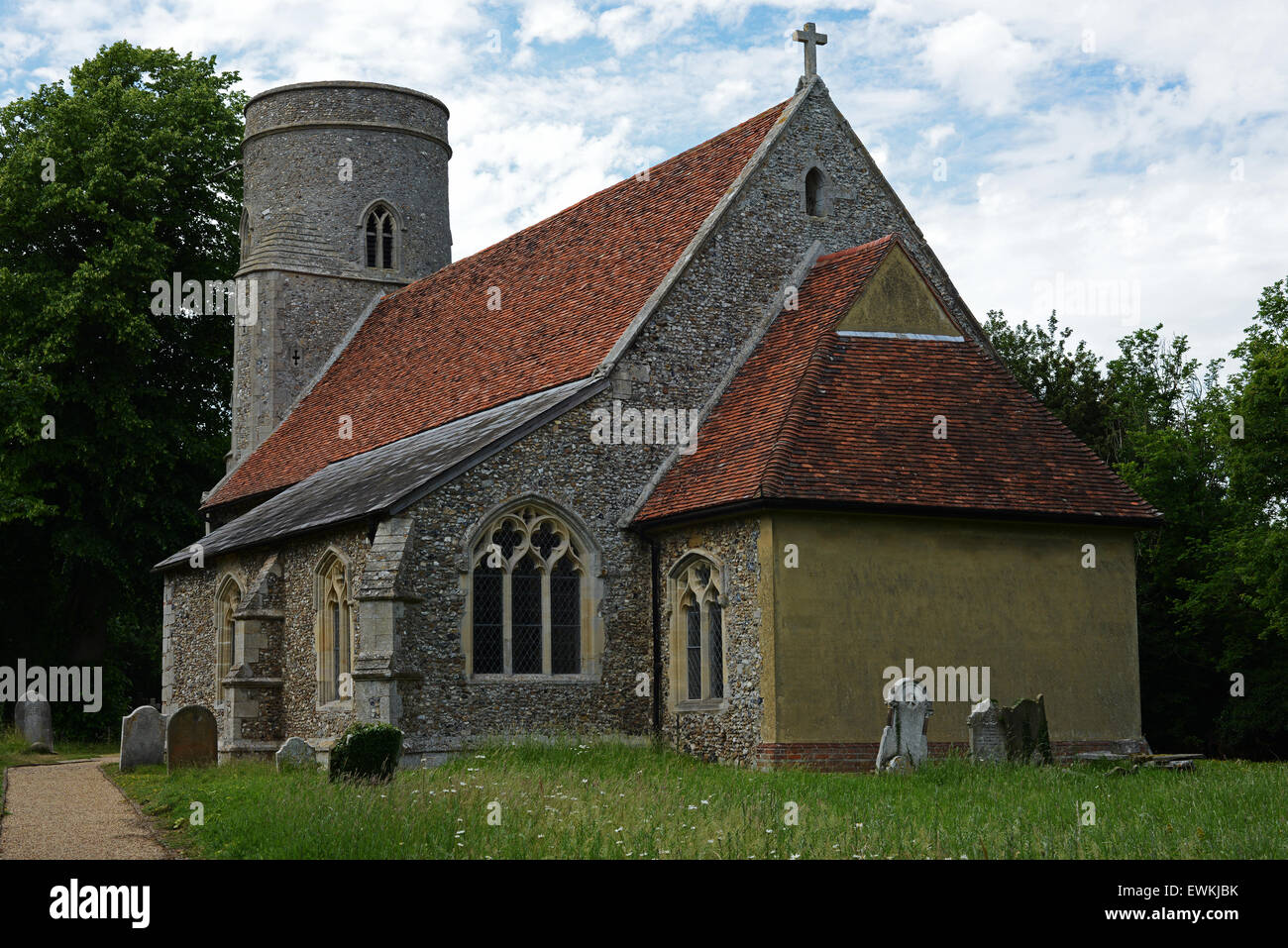 Church of St Peter & St Paul, Bardfield Saling Stock Photo