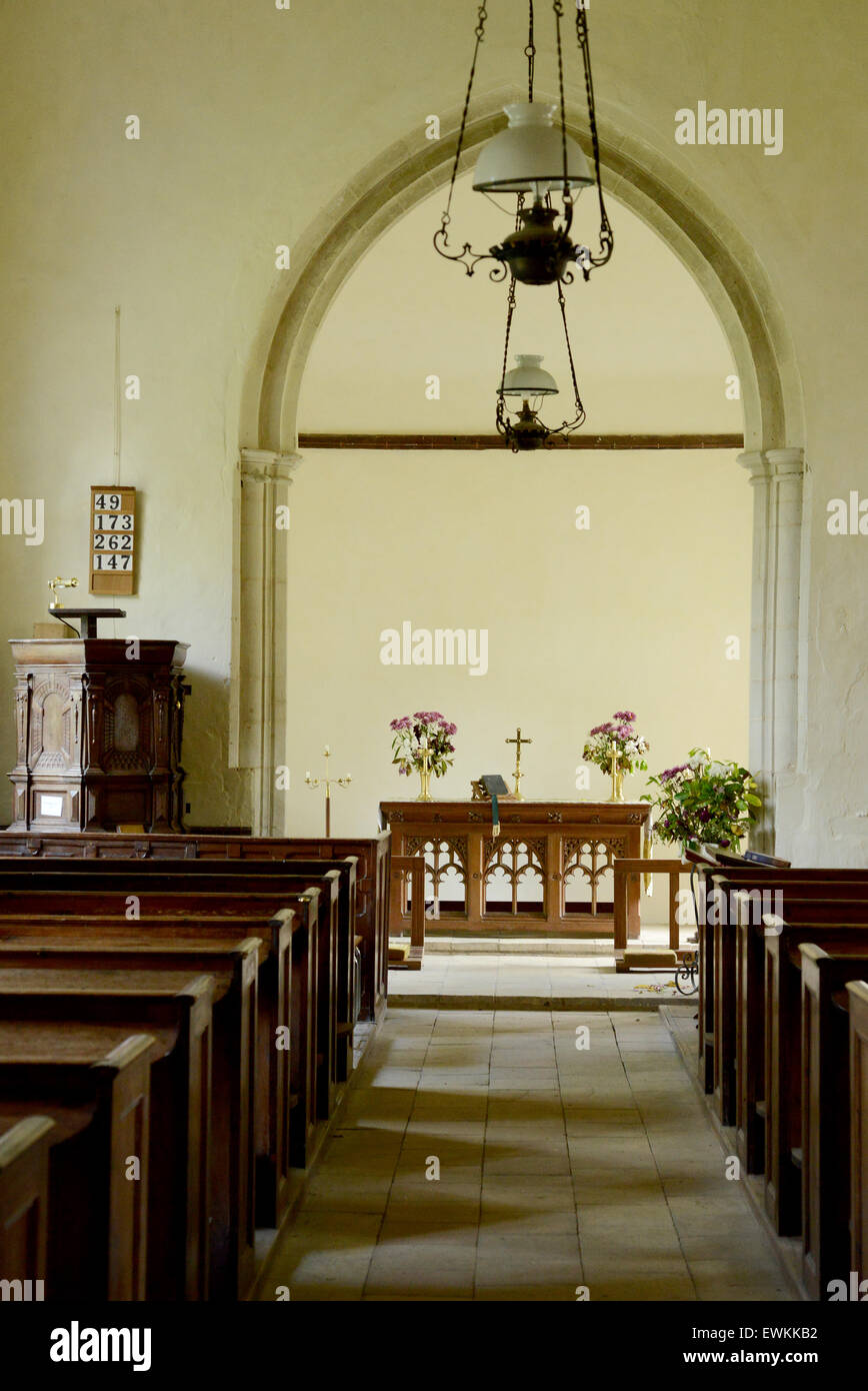 Church of St Peter & St Paul, Bardfield Saling Stock Photo