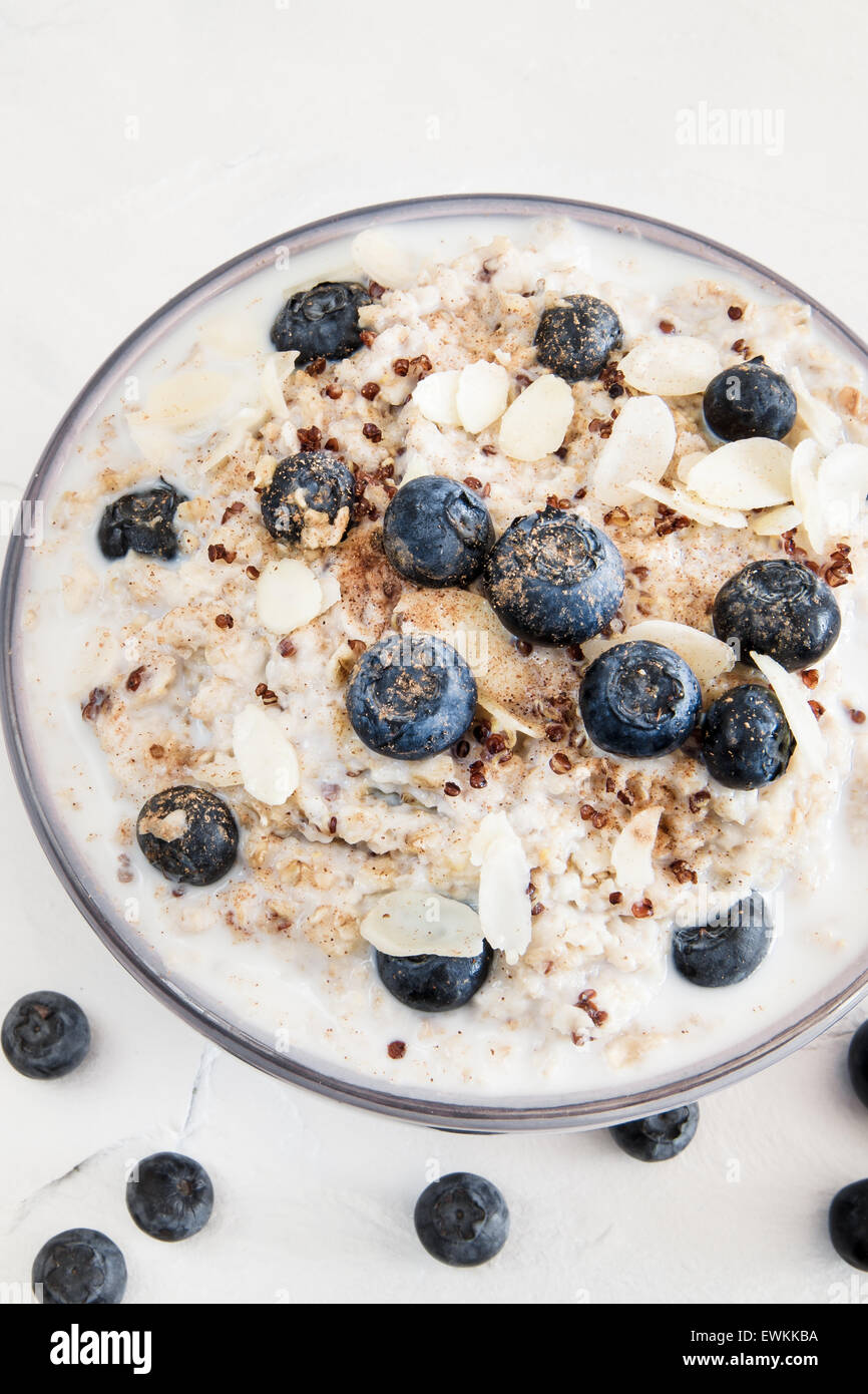 Healthy quinoa porridge Stock Photo Alamy