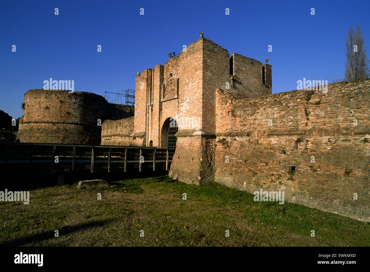 Italy, Emilia Romagna, Ravenna, Rocca Brancaleone fortress Stock Photo