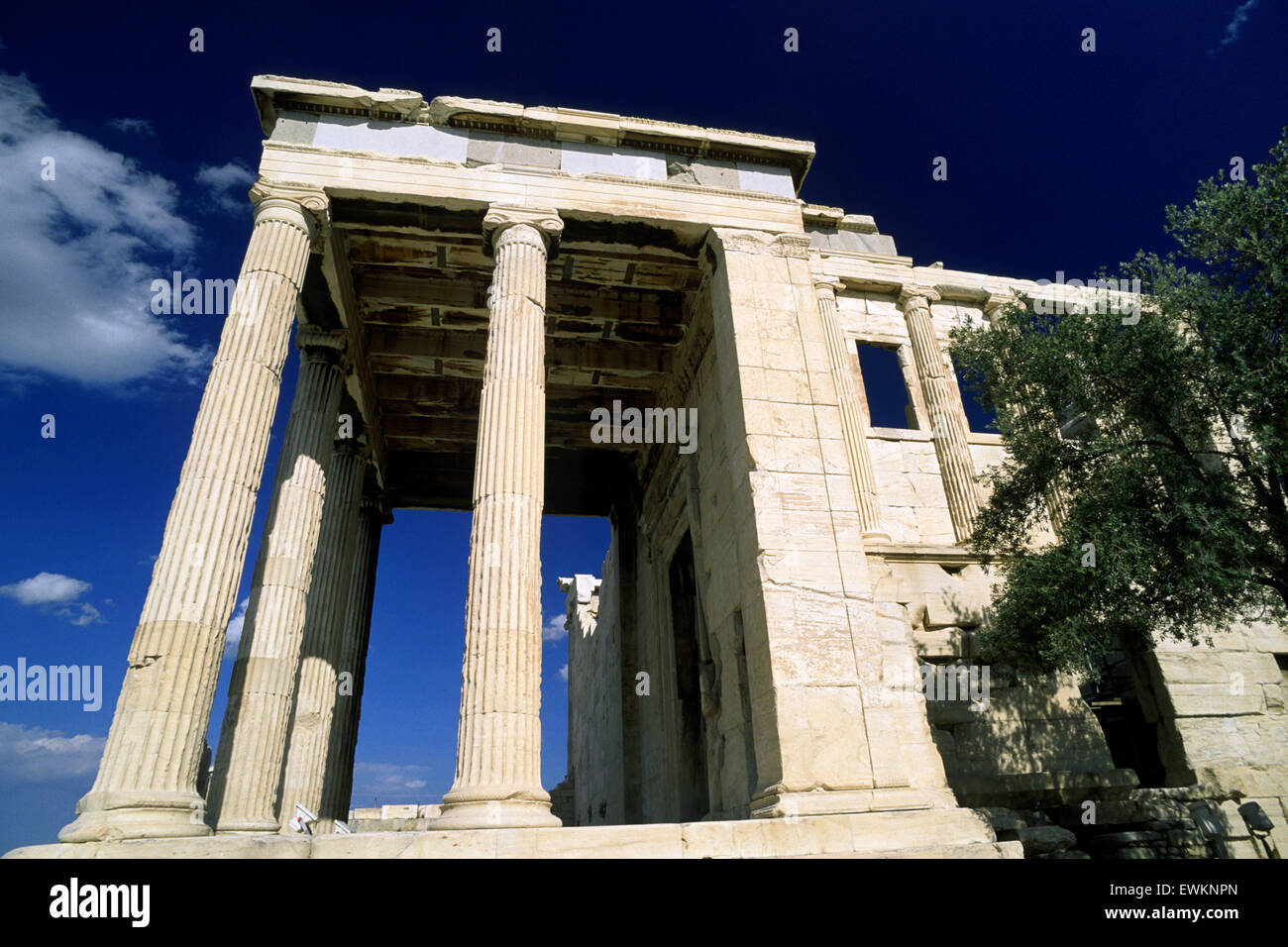 Greece, Athens, Acropolis, Erechtheion, North Porch Stock Photo