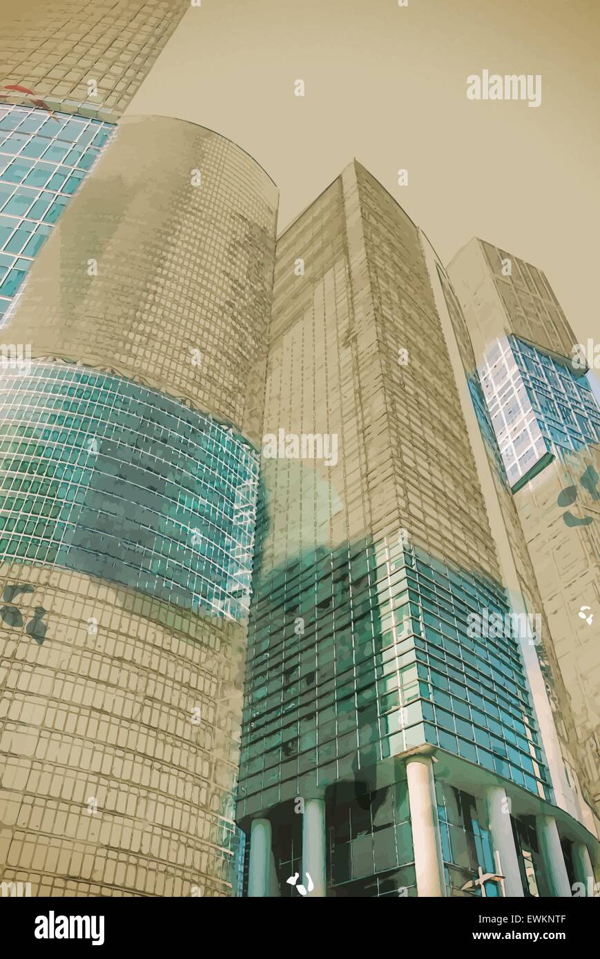 modern office buildings Stock Vector Image & Art - Alamy