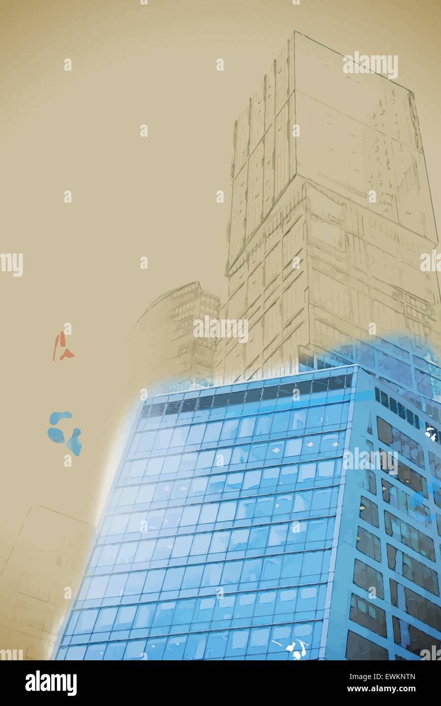 modern office buildings Stock Vector Image & Art - Alamy