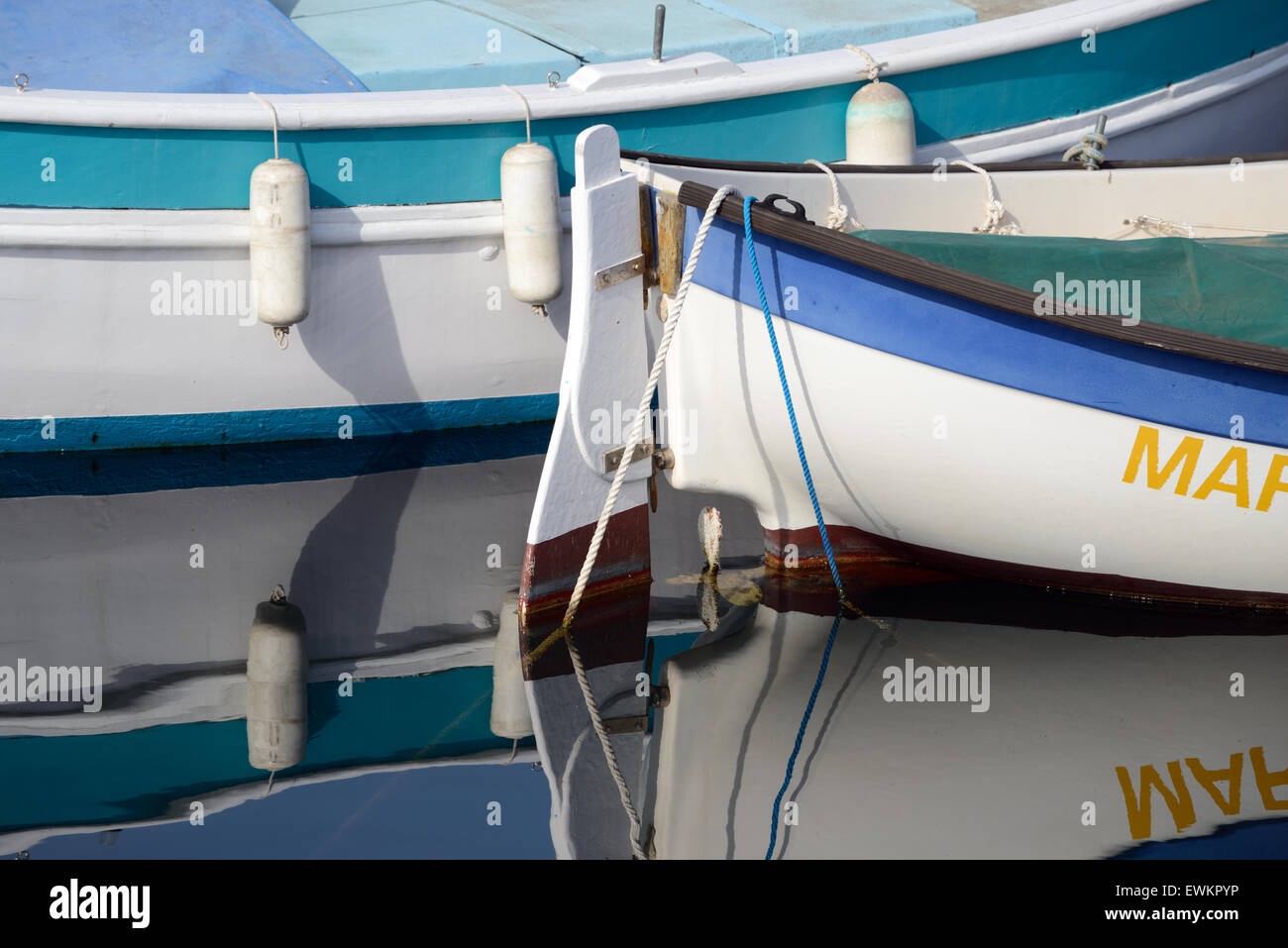 Harbour port small fishing boats hi-res stock photography and images ...