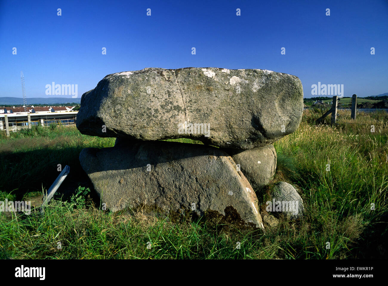 ireland, county mayo, ballina, dolmen of the four maols Stock Photo