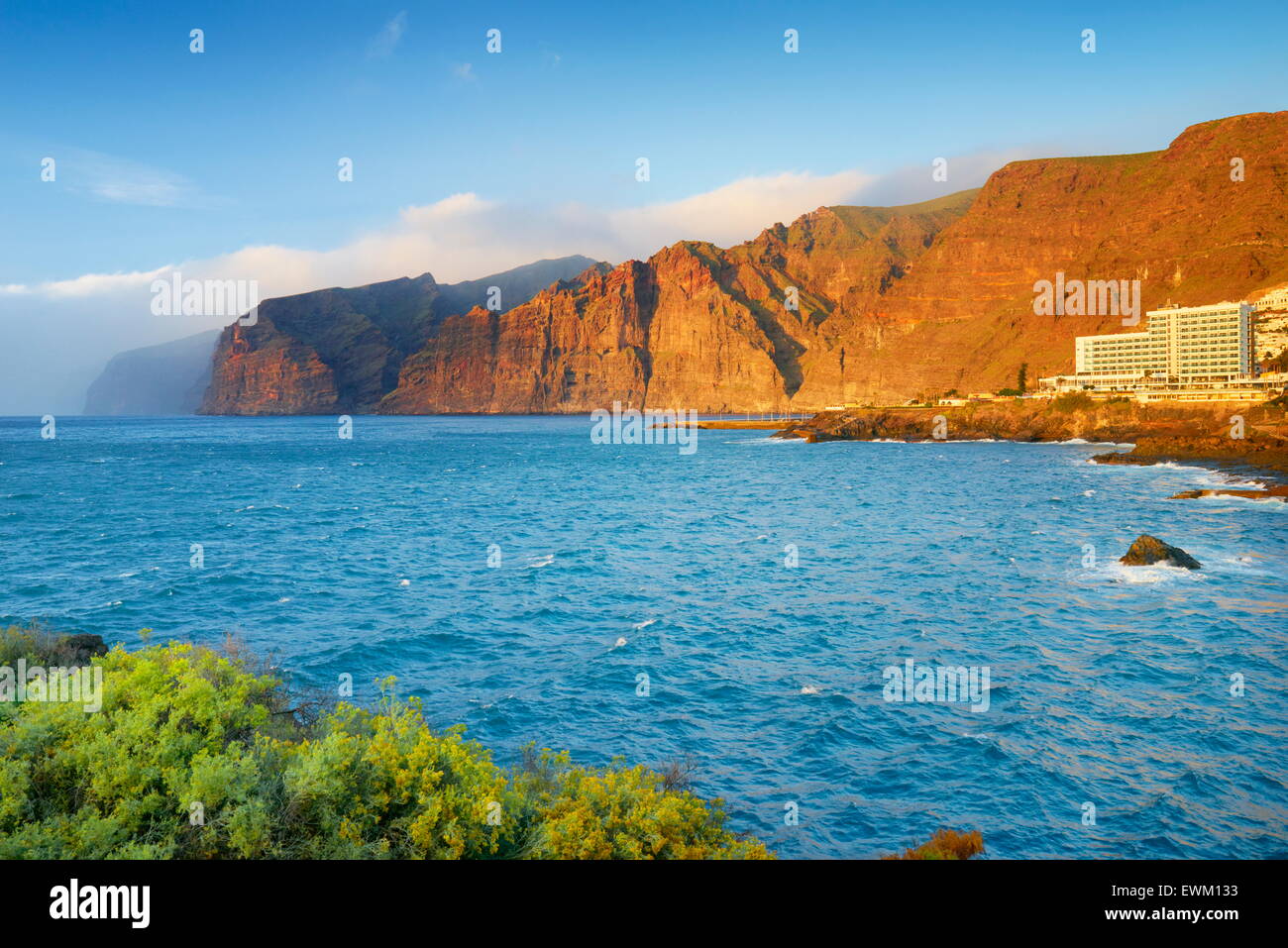 Los Gigantes Cliff, Tenerife, Canary Islands, Spain Stock Photo