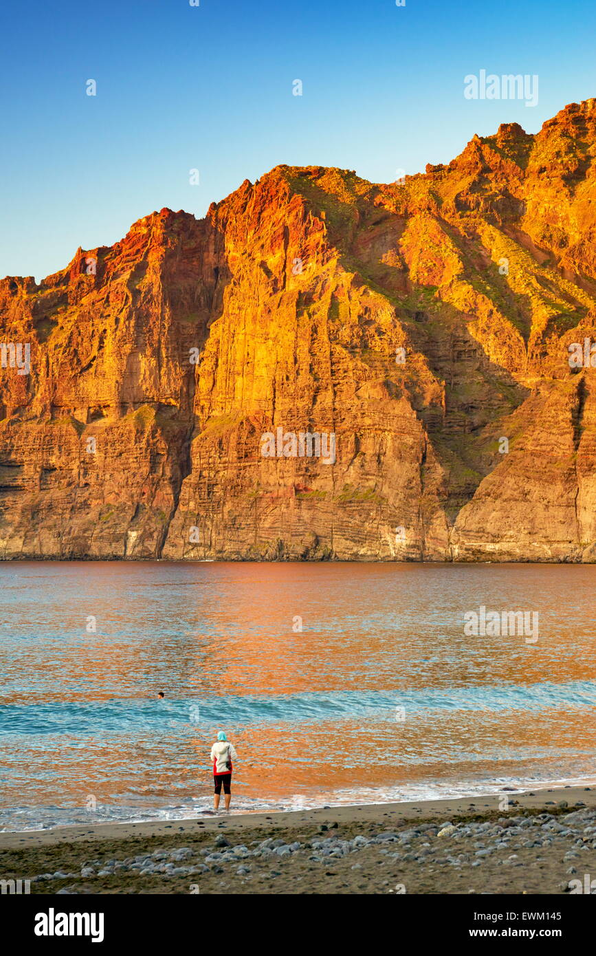 Los Gigantes Beach, Tenerife, Canary Islands, Spain Stock Photo