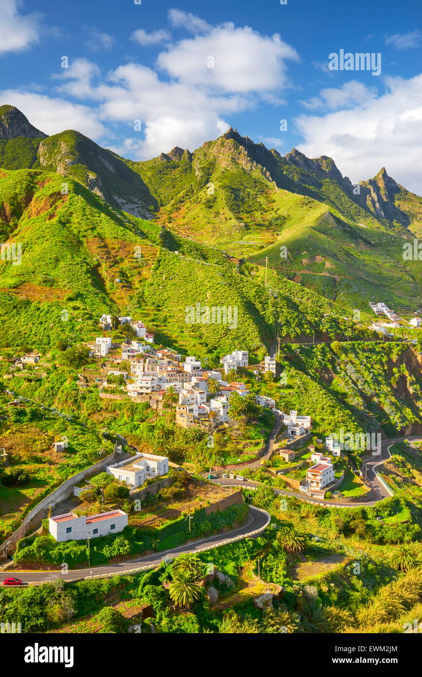Taganana village, Tenerife, Canary Islands, Spain Stock Photo