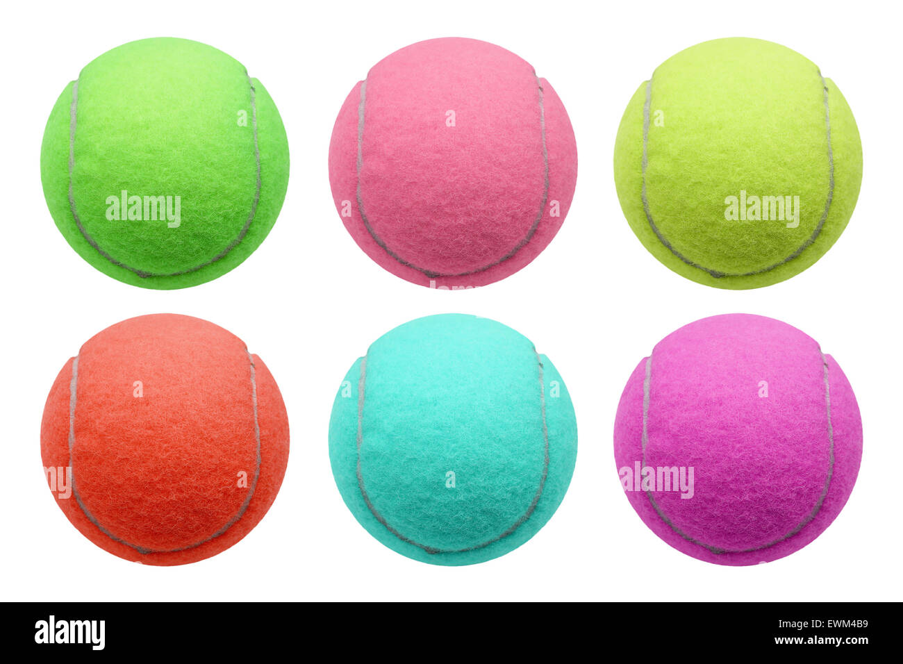 exotic color tennis ball isolated on white background Stock Photo Alamy