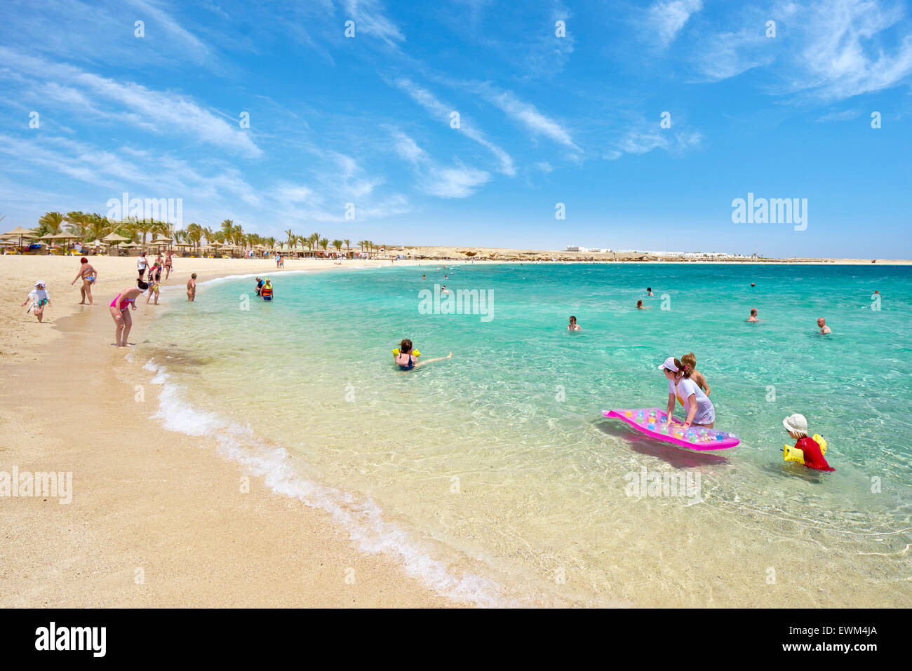 Abu Dabbab Beach, Marsa Alam, Red Sea, Egypt Stock Photo