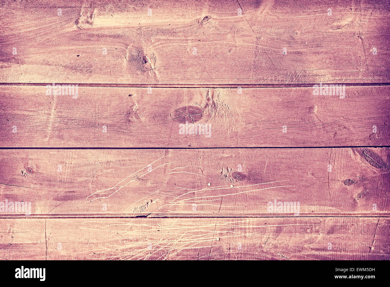 Vintage toned wooden panel background or texture. Stock Photo