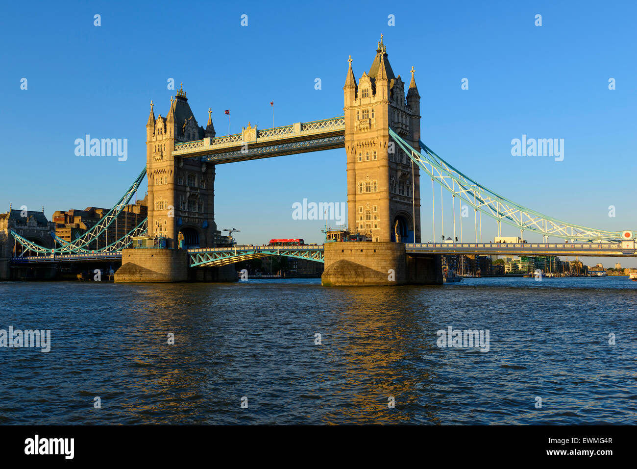 Tower Bridge, Thames, London, England, United Kingdom Stock Photo