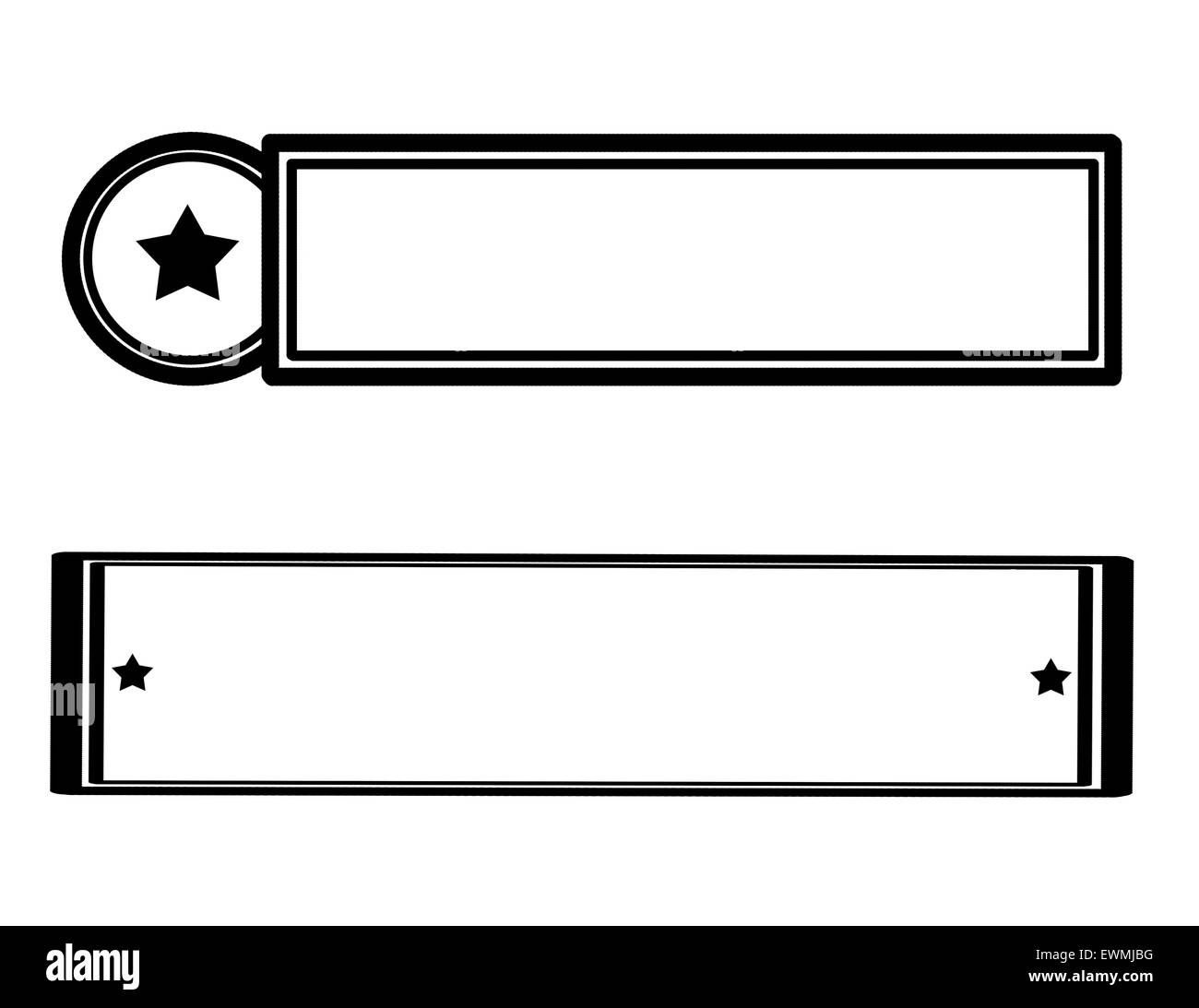Set of different stamps Stock Photo Alamy