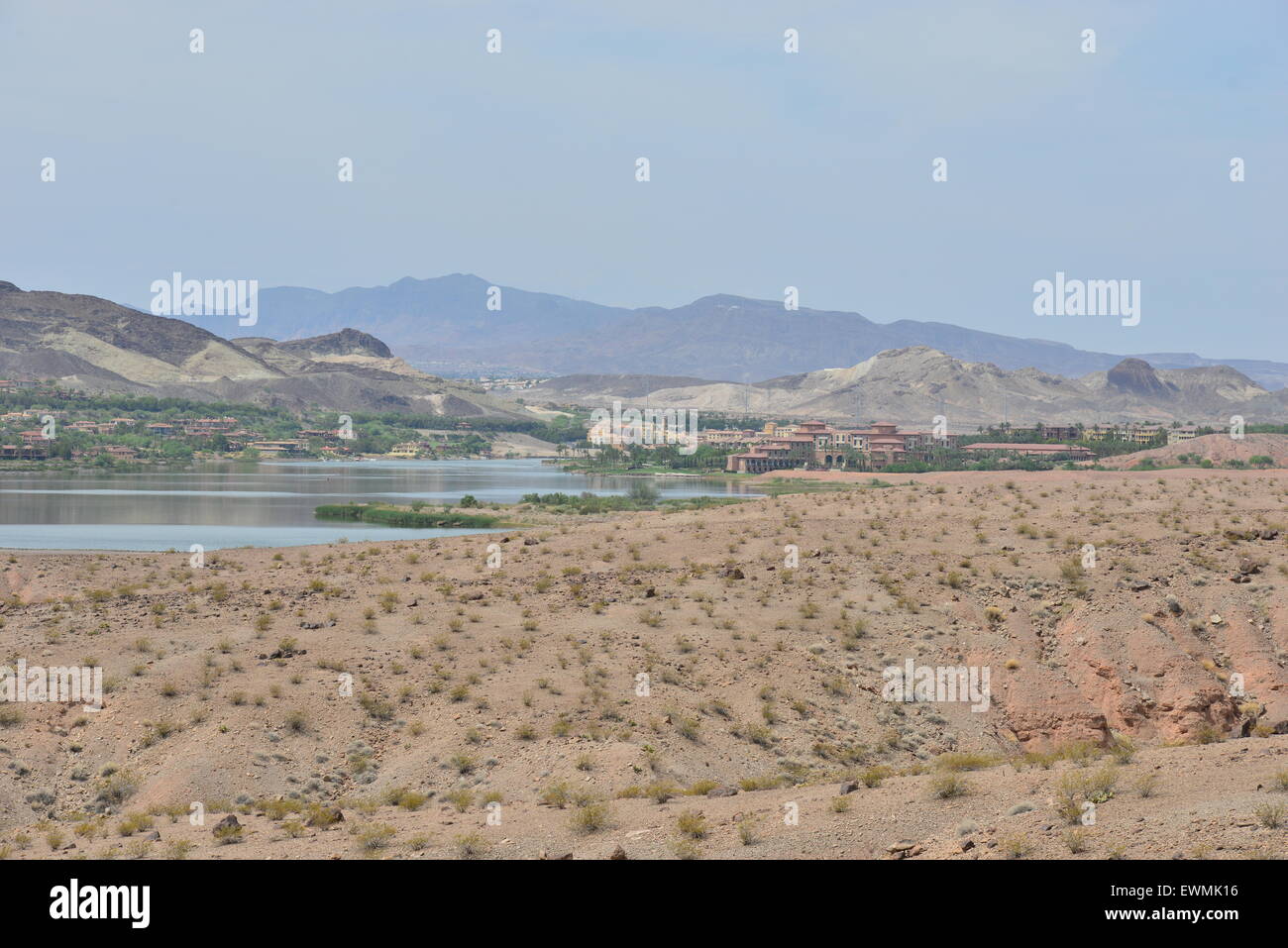 Lake Mead in Nevada, America at Stewart Point Stock Photo