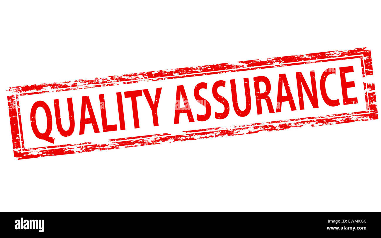 Stamp with text quality assurance inside, illustration Stock Photo Alamy