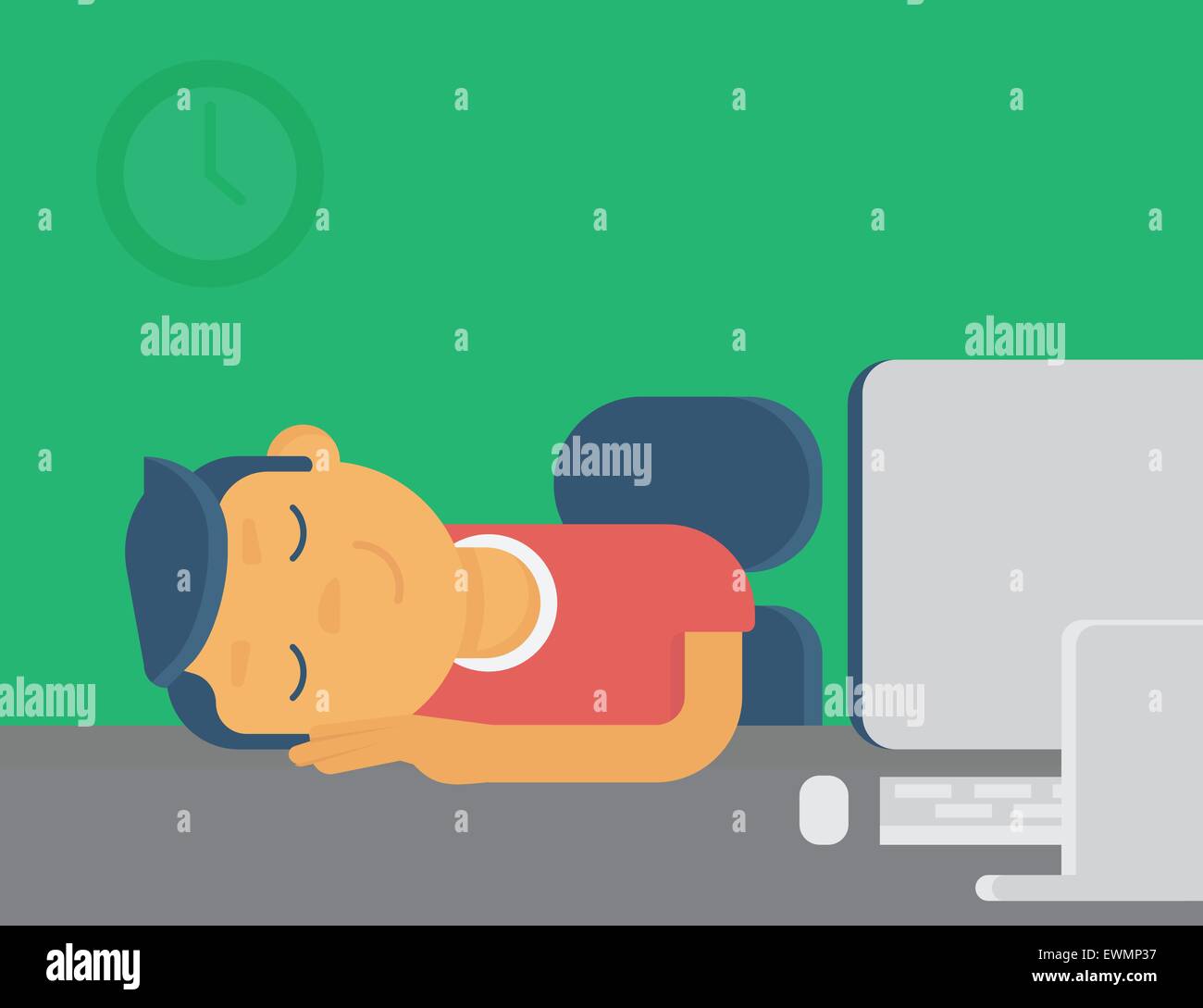 Wake up Stock Vector