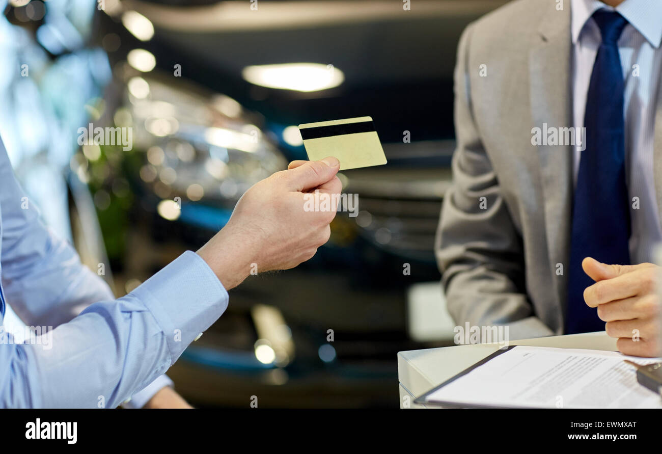 car dealer credit card