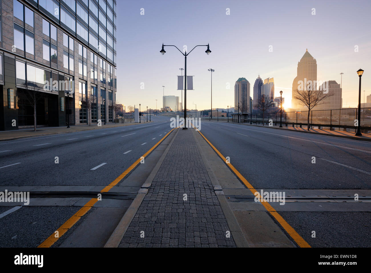 Atlanta street, Georgia, USA Stock Photo - Alamy