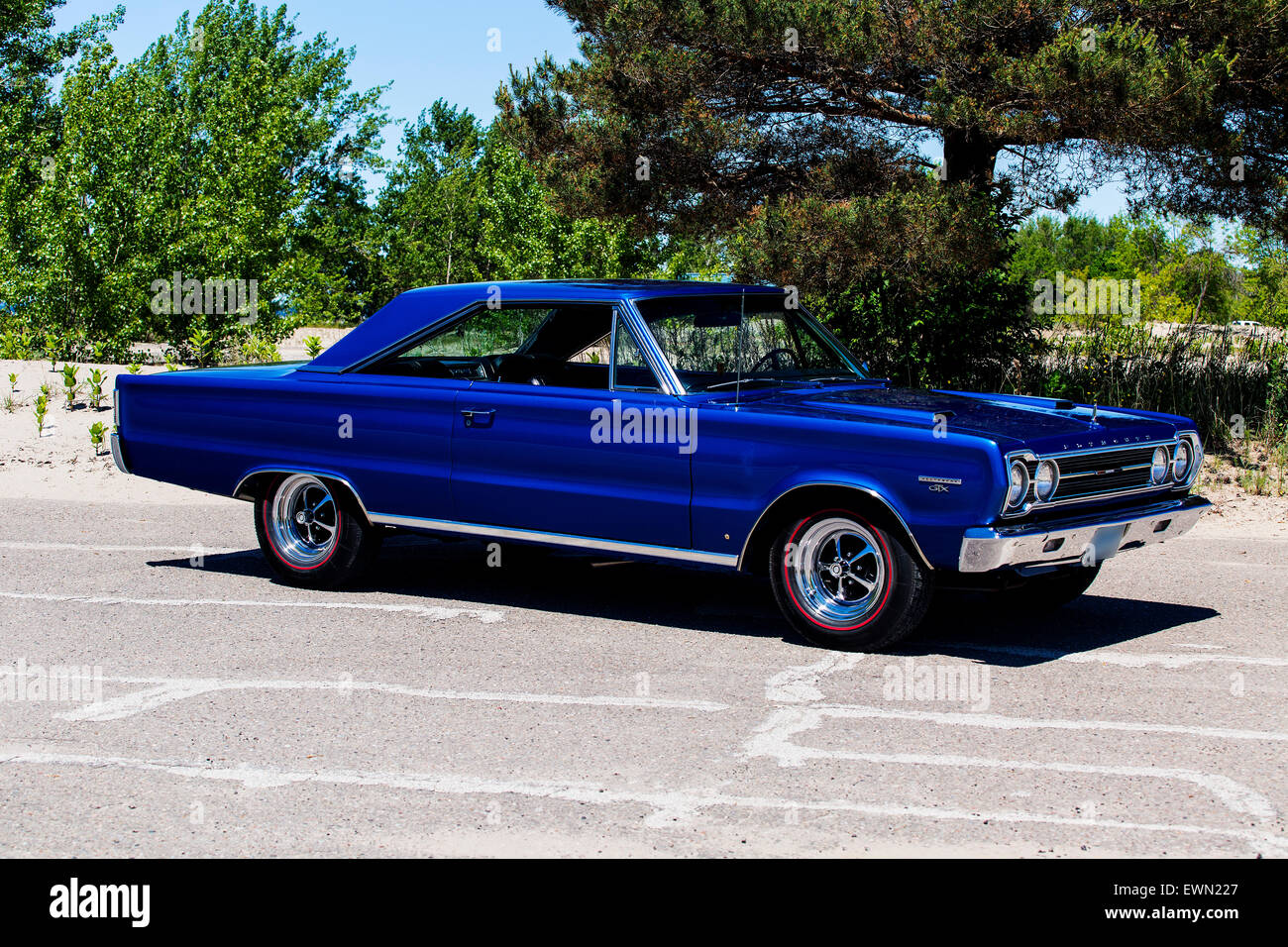 1967 Plymouth GTX Stock Photo - Alamy