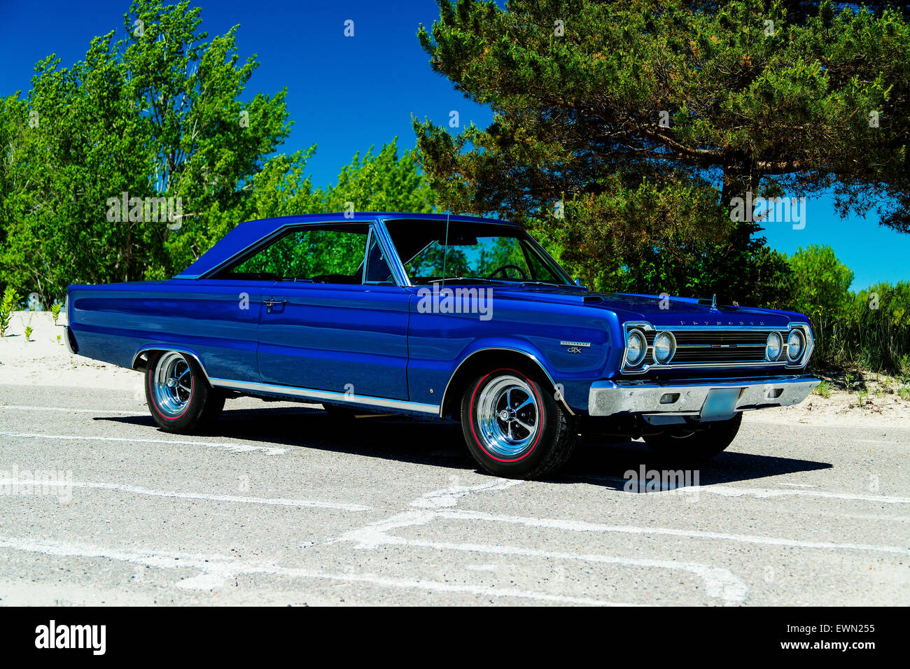 1967 Plymouth GTX Stock Photo - Alamy