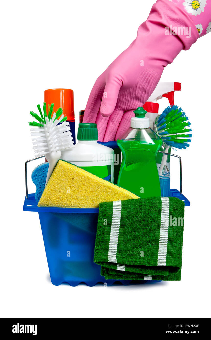 Cleaning supplies hires stock photography and images Alamy