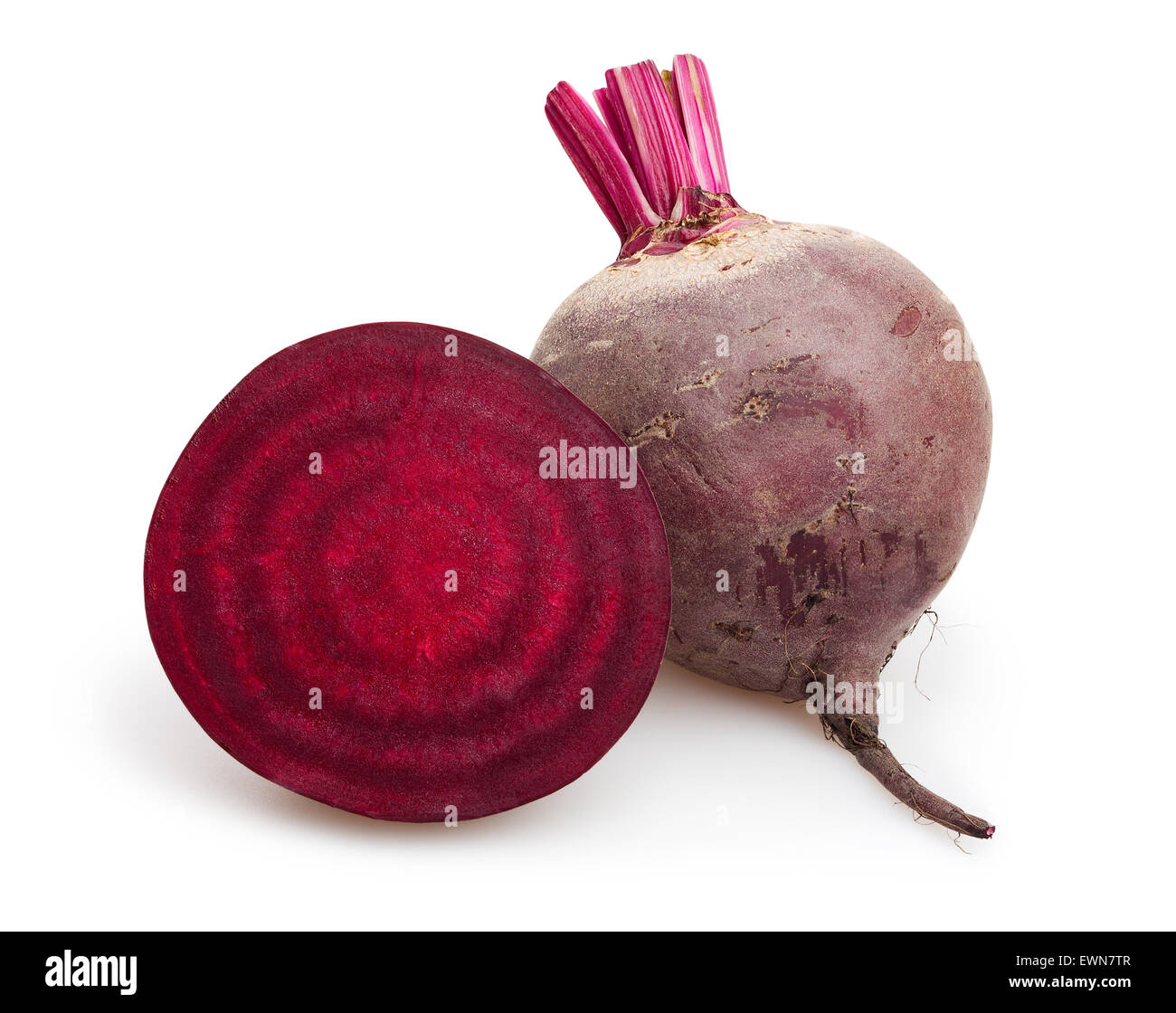 Beetroot chioggia Cut Out Stock Images & Pictures - Alamy