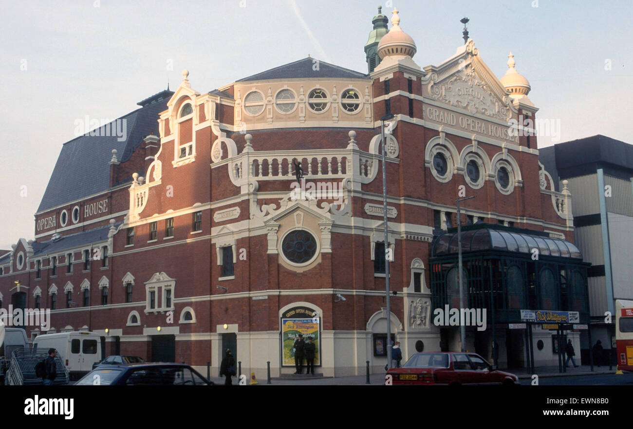 GRAND OPERA HOUSE BELFAST NORTHERN IRELAND Stock Photo