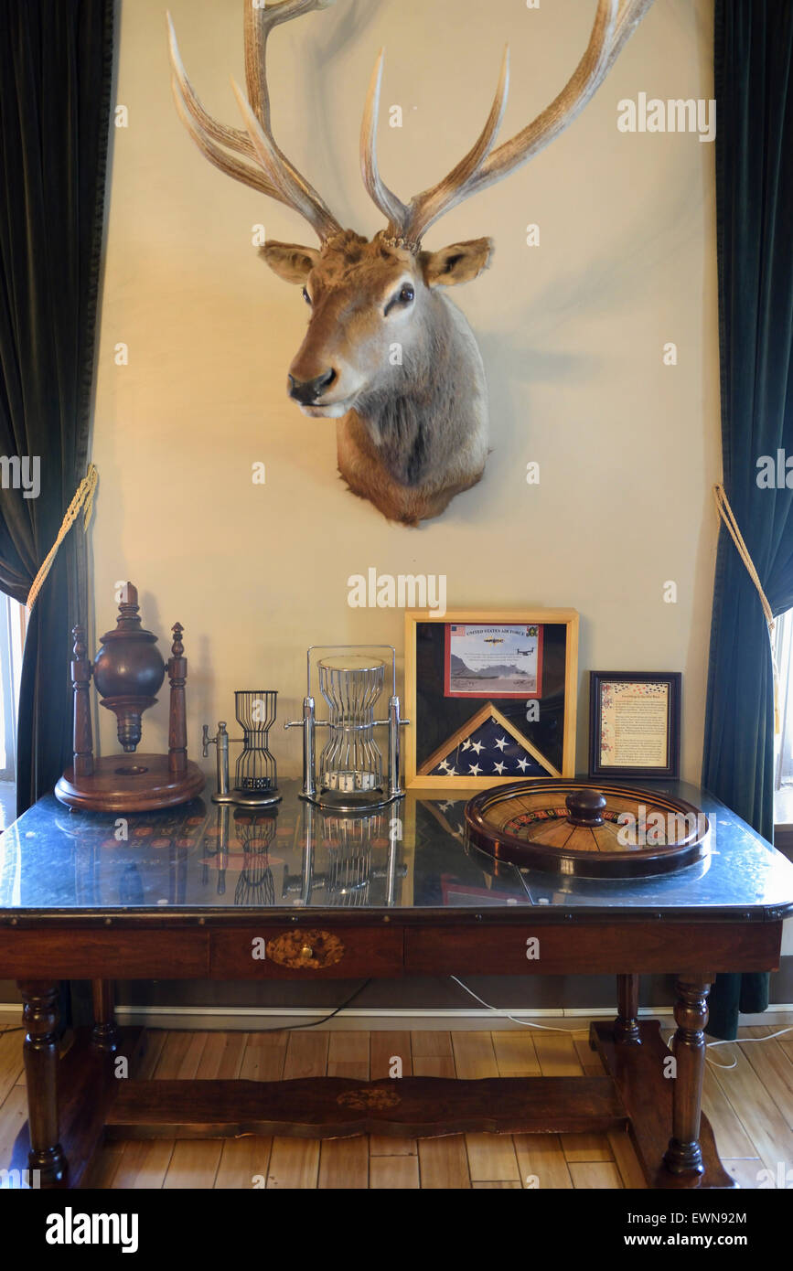 The Saint James Hotel Cimarron, Colfax County, New Mexico USA Stock