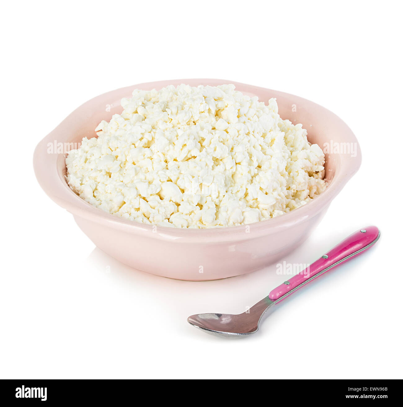 Cottage cheese. Curd Stock Photo Alamy