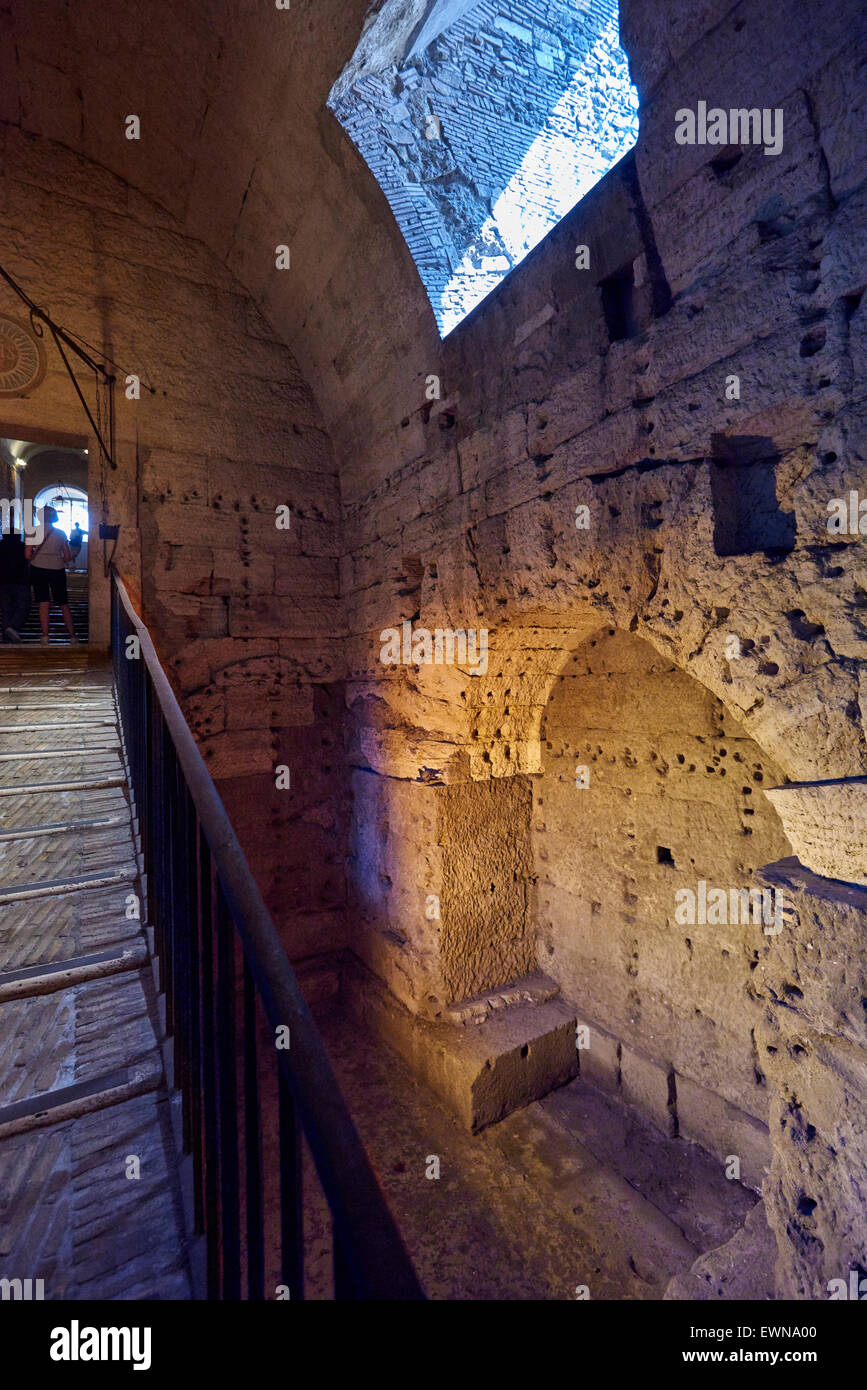 The Mausoleum of Hadrian, usually known as Castel Sant'Angelo, is a ...