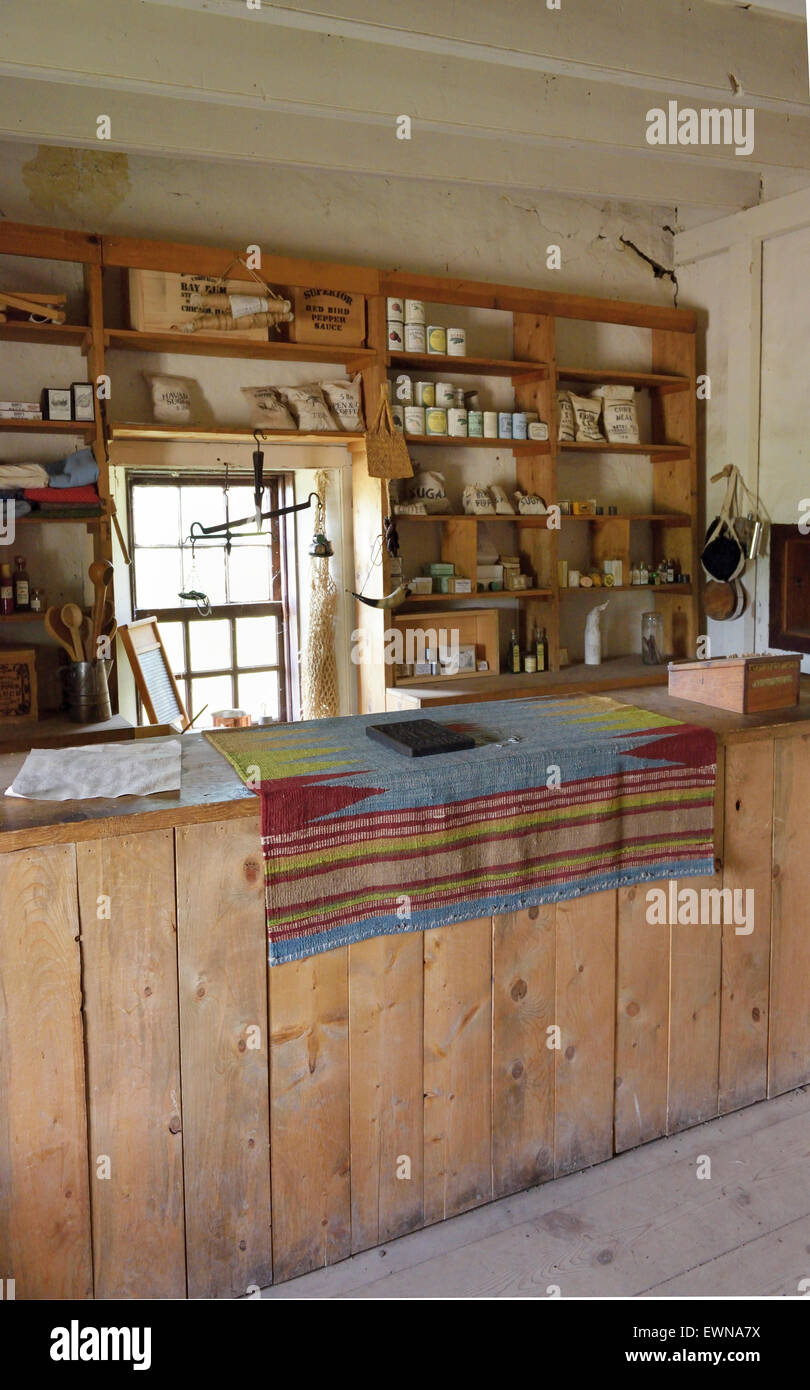 The Kit Carson Museum store at Rayado Colfax County New Mexico USA