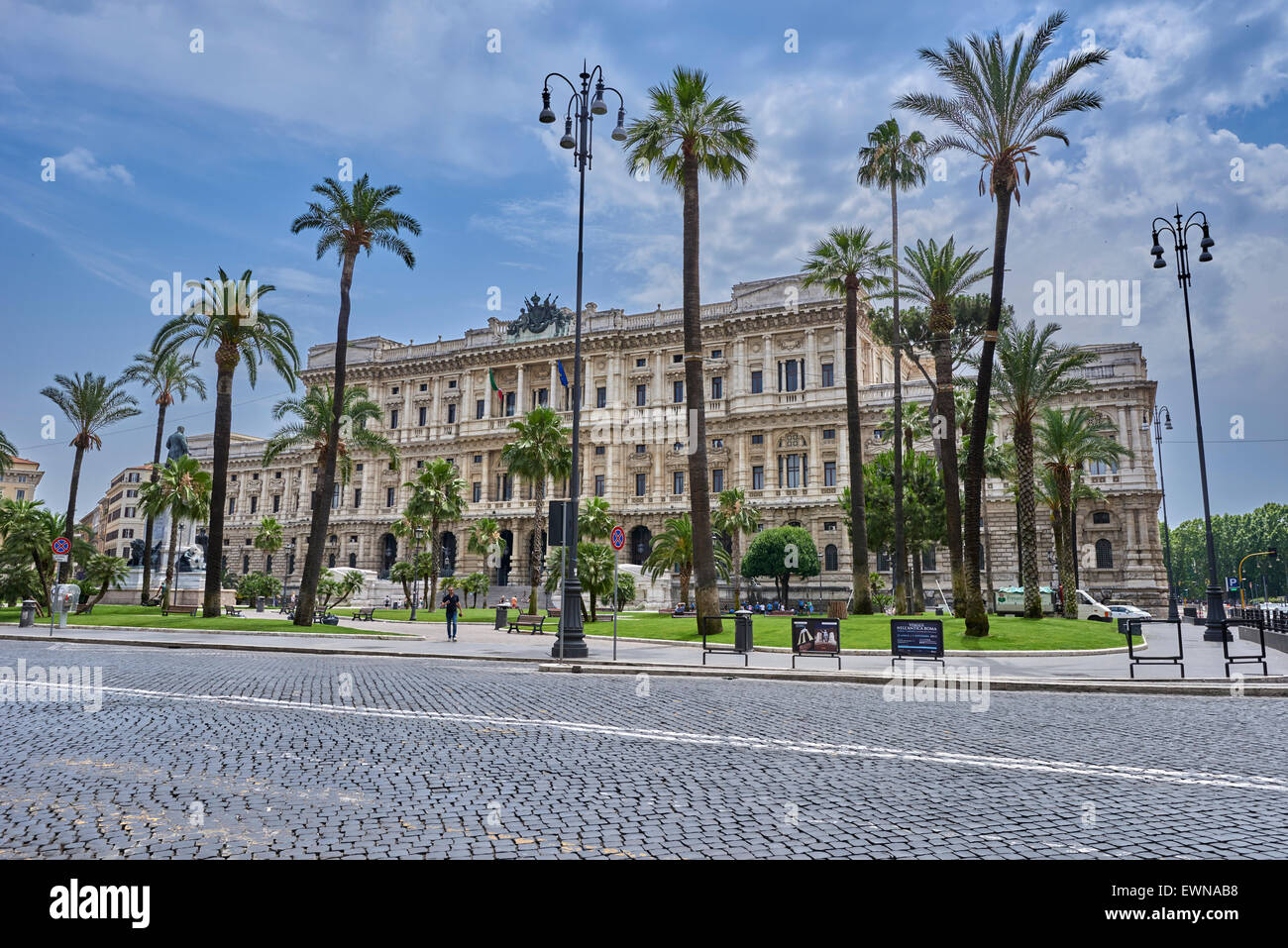 The Palace Of Justice, Rome, Located In The Prati District Of Rome ...