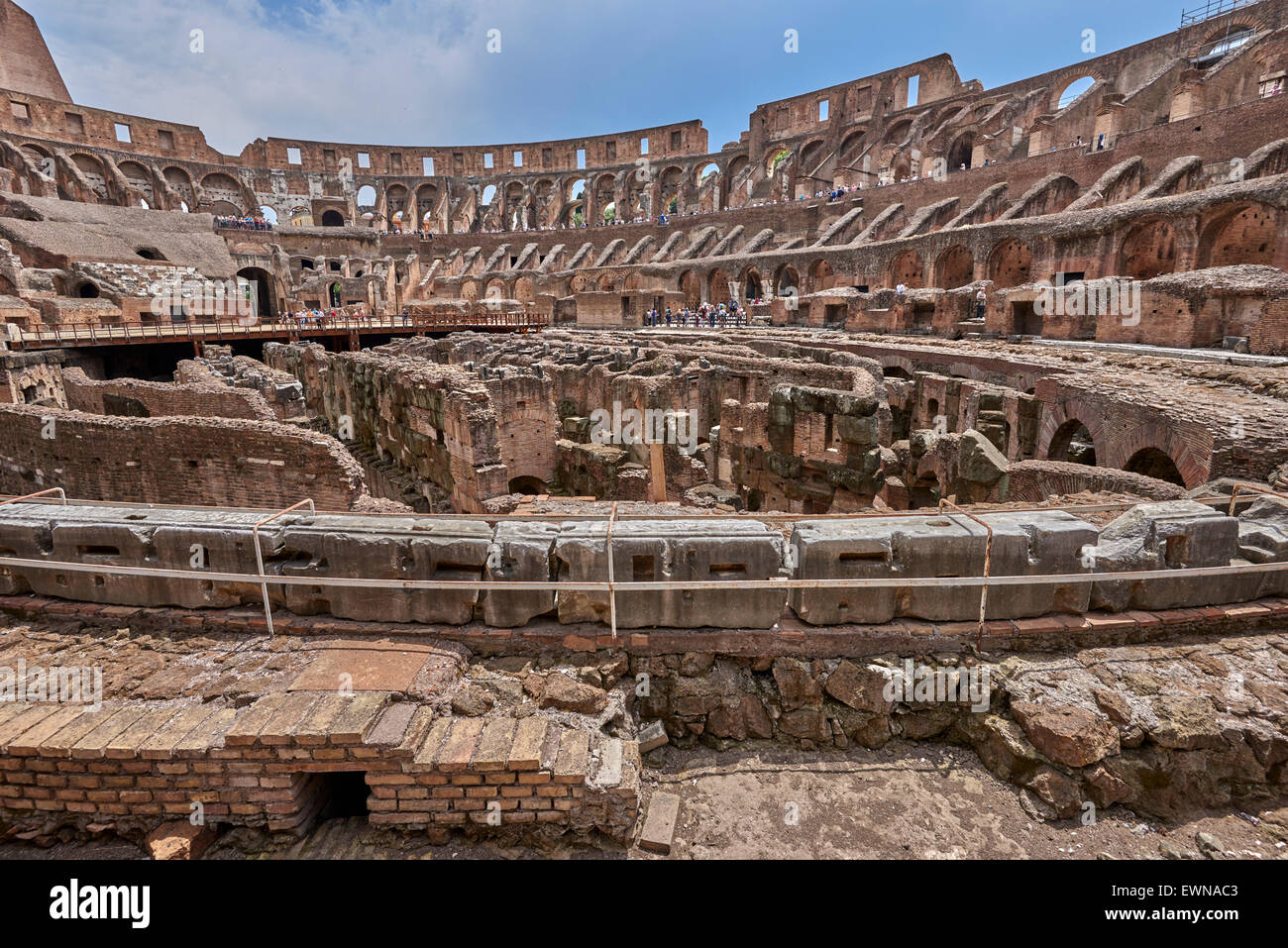 The Colosseum or Coliseum, is an elliptical amphitheatre in the centre ...